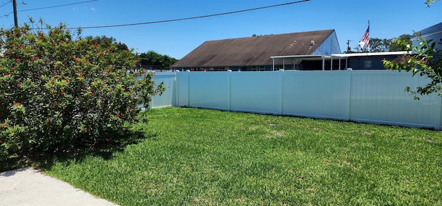 1583 Eunice Ln, Clearwater, FL 33756 - view of fenced backyard