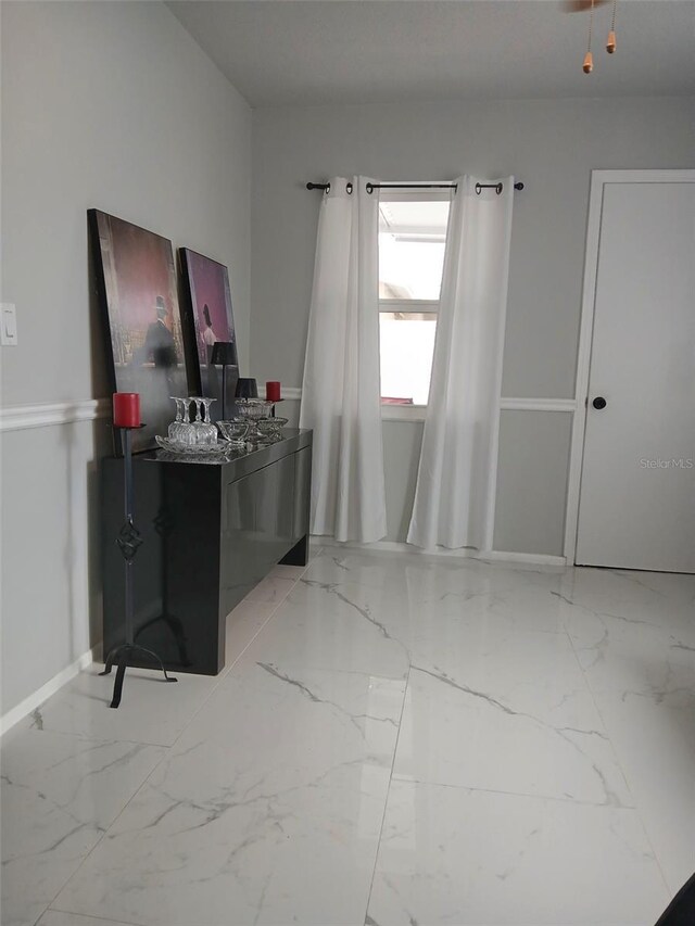 1583 Eunice Ln, Clearwater, FL 33756 - bedroom with marble finish flooring and baseboards