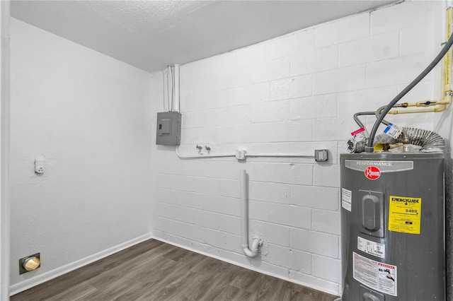 1116 Jadewood Ave, Clearwater, FL 33759 - utility room with water heater and electric panel