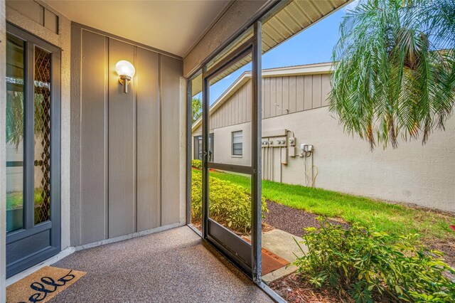 2131 Ridge Rd S Unit 19, Largo, FL 33778 - view of unfurnished sunroom