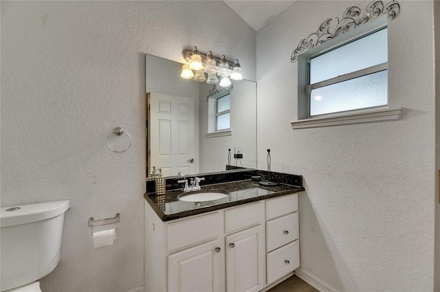 9041 58th St N, Pinellas Park, FL 33782 - bathroom with vanity and a textured wall