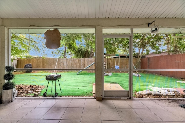 9041 58th St N, Pinellas Park, FL 33782 - view of unfurnished sunroom