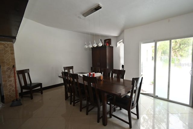 21921 US Highway 98, Dade City, FL 33523 - dining area with light tile patterned floors