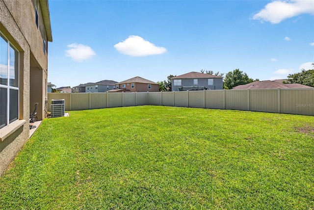 19028 Narimore Dr, Land O Lakes, FL 34638 - fenced backyard with a residential view