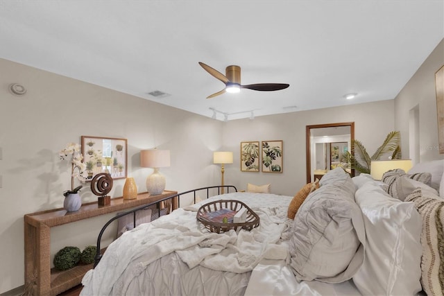 2174 Kent Ave, Clearwater, FL 33764 - bedroom with ceiling fan