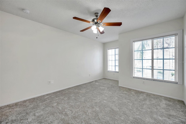 1302 Twilridge Pl, Brandon, FL 33511 - carpeted empty room featuring a smoke detector, a textured ceiling, and ceiling fan