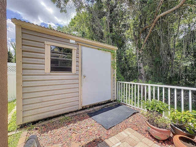 12200 Hunters Lake Dr, New Port Richey, FL 34654 - view of shed
