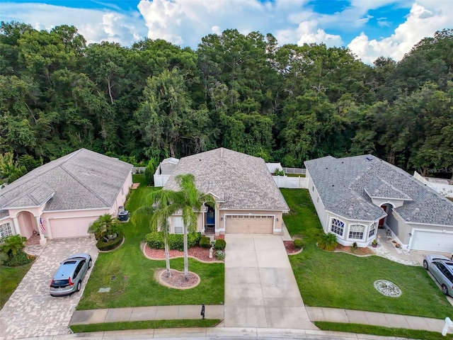 12200 Hunters Lake Dr, New Port Richey, FL 34654 - aerial view of property and surrounding area