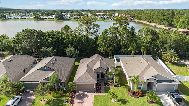5264 Brilliance Cir, Cocoa, FL 32926 - aerial perspective of suburban area featuring a nearby body of water
