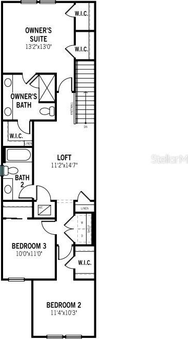 1130 Creek Valley Ct, Brandon, FL 33511 - view of property floor plan