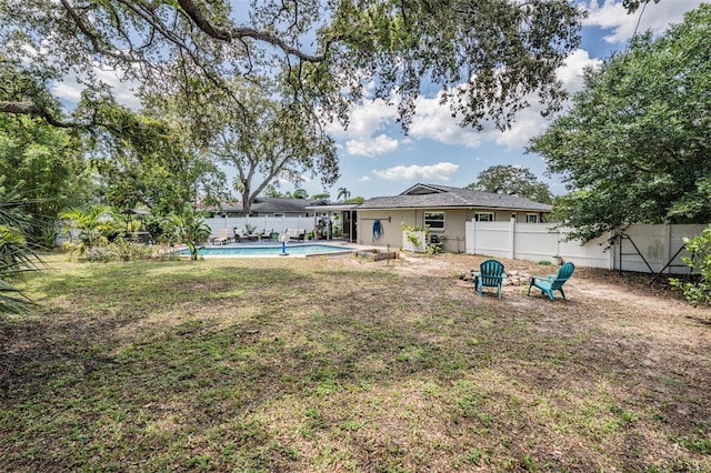 1403 Tallahassee Dr, Tarpon Springs, FL 34689 - view of fenced backyard