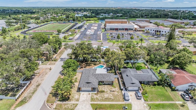1403 Tallahassee Dr, Tarpon Springs, FL 34689 - drone / aerial view of a tree filled landscape