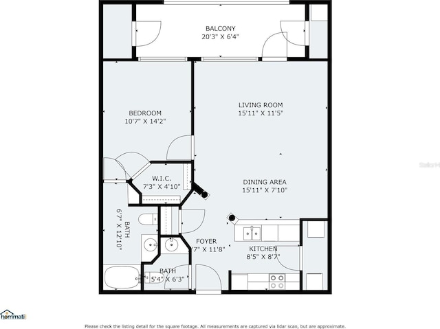 1640 Villa Capri Cir Unit 206, Odessa, FL 33556 - view of floor plan / room layout
