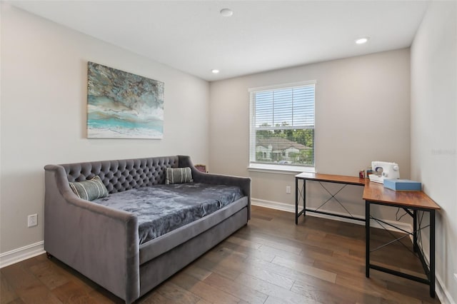 2903 Cordoba Ranch Blvd, Lutz, FL 33559 - bedroom with hardwood / wood-style floors and recessed lighting