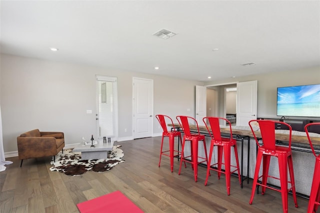 2903 Cordoba Ranch Blvd, Lutz, FL 33559 - dining room with wood finished floors and recessed lighting