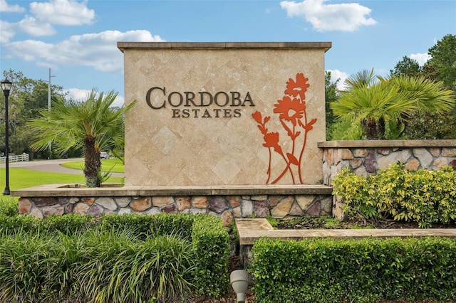 2903 Cordoba Ranch Blvd, Lutz, FL 33559 - view of community / neighborhood sign