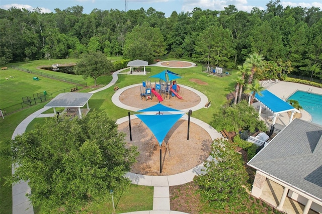 2903 Cordoba Ranch Blvd, Lutz, FL 33559 - bird's eye view of a park