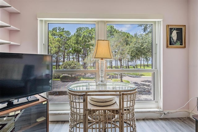 2700 Bayshore Blvd Unit 6210, Dunedin, FL 34698 - dining space featuring wood finished floors and healthy amount of natural light