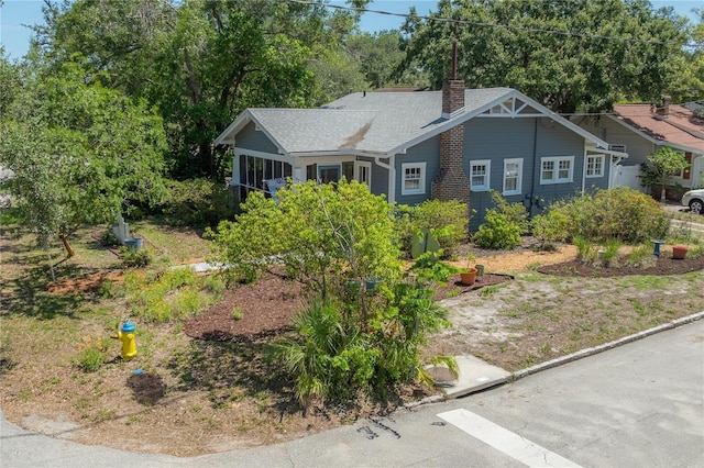 917 W Idlewild Ave, Tampa, FL 33604 - view of front of property featuring a chimney
