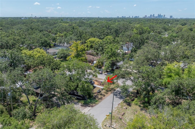 917 W Idlewild Ave, Tampa, FL 33604 - aerial view of a heavily wooded area