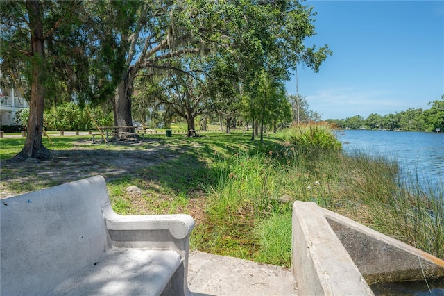 917 W Idlewild Ave, Tampa, FL 33604 - view of yard featuring a water view