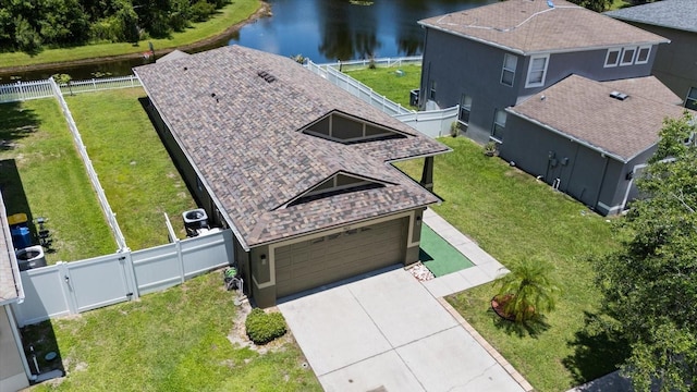 9831 Edmonton Dr, Land O Lakes, FL 34638 - bird's eye view of a nearby body of water
