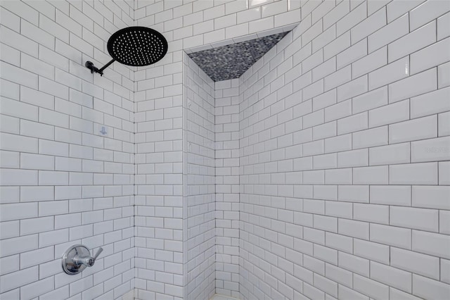 4147 Grandchamp Cir, Palm Harbor, FL 34685 - bathroom with a tile shower