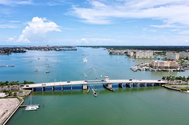4775 Cove Cir Unit 803, Saint Petersburg, FL 33708 - bird's eye view of a nearby body of water and a notable bridge