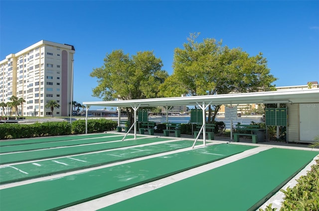 4775 Cove Cir Unit 803, Saint Petersburg, FL 33708 - view of community featuring shuffleboard