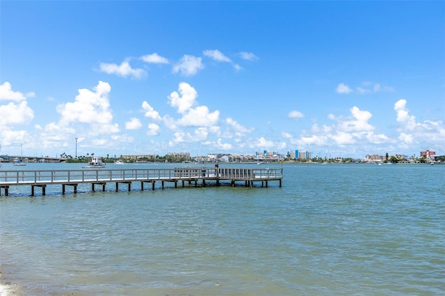 4775 Cove Cir Unit 803, Saint Petersburg, FL 33708 - dock area featuring a water view