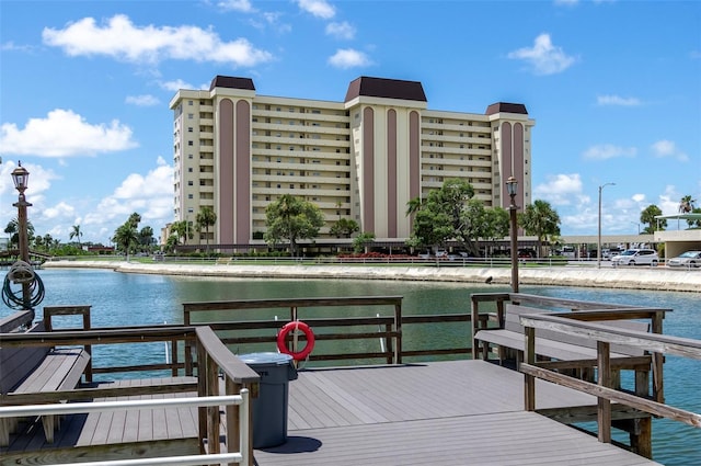4775 Cove Cir Unit 803, Saint Petersburg, FL 33708 - dock with a water view