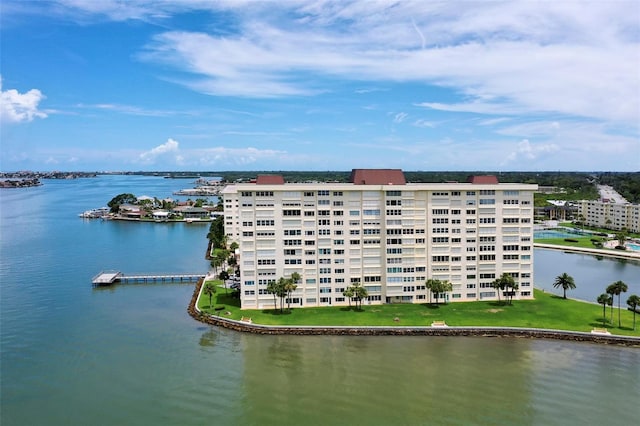 4775 Cove Cir Unit 803, Saint Petersburg, FL 33708 - bird's eye view of a nearby body of water and apartment complex / building
