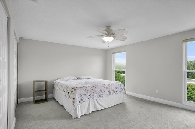 3721 Casaba Loop, Valrico, FL 33596 - bedroom with light carpet and ceiling fan