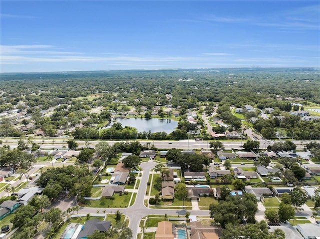 3721 Casaba Loop, Valrico, FL 33596 - aerial view of residential area featuring a large body of water
