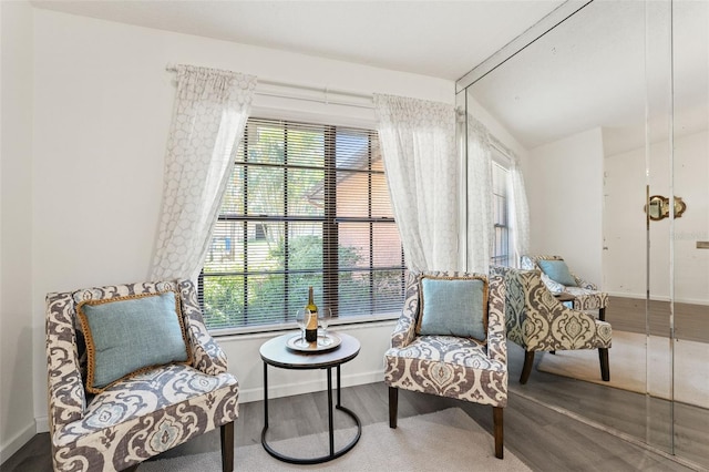 2708 W Bird St, Tampa, FL 33614 - sitting room with wood finished floors and baseboards