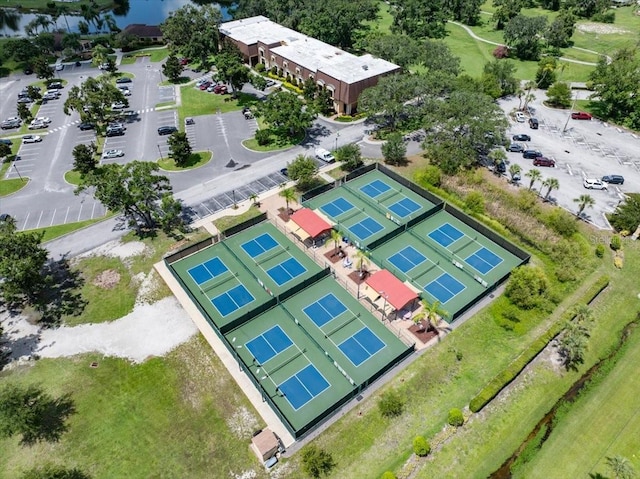 511 Foxglove Cir Unit B, Sun City Center, FL 33573 - drone / aerial view of a large body of water