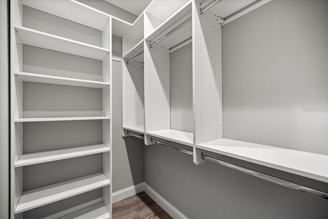 5352 W Corral Pl, Beverly Hills, FL 34465 - spacious closet featuring dark wood-style flooring