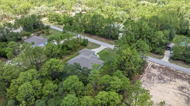 5352 W Corral Pl, Beverly Hills, FL 34465 - drone / aerial view of a forest