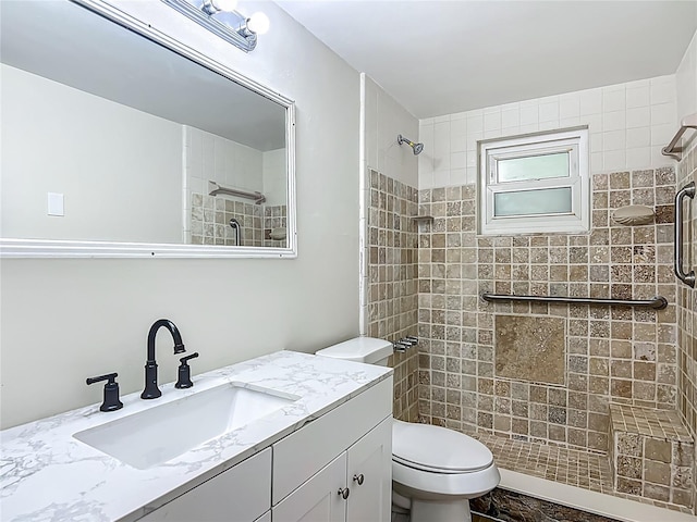 6632 Sierra Ter, New Port Richey, FL 34652 - full bathroom featuring vanity and a tile shower