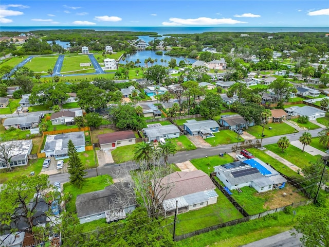 6632 Sierra Ter, New Port Richey, FL 34652 - aerial view of residential area with a large body of water