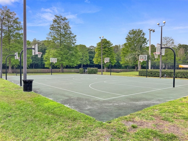 4948 Ridgemoor Cir, Palm Harbor, FL 34685 - view of basketball court featuring community basketball court and a yard