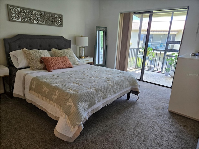 5925 Terrace Park Dr N Unit 210, Saint Petersburg, FL 33709 - bedroom with carpet and access to exterior