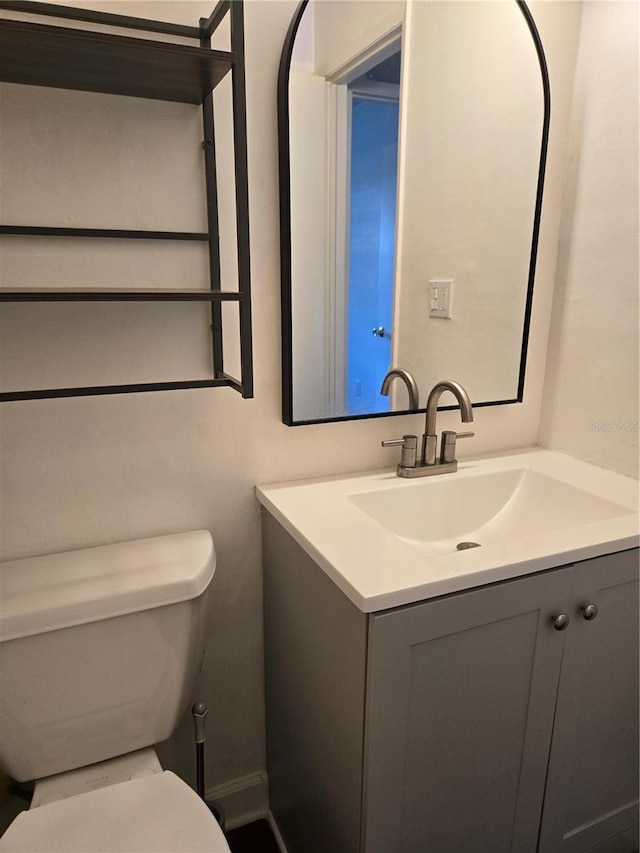 5925 Terrace Park Dr N Unit 210, Saint Petersburg, FL 33709 - half bath with vanity and toilet