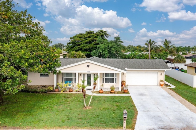 210 Jayview Ave, Lehigh Acres, FL 33936 - single story home featuring a garage, concrete driveway, and stucco siding