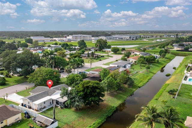 210 Jayview Ave, Lehigh Acres, FL 33936 - bird's eye view of a nearby body of water