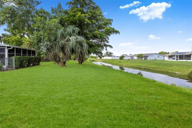 210 Jayview Ave, Lehigh Acres, FL 33936 - view of grassy yard with a residential view