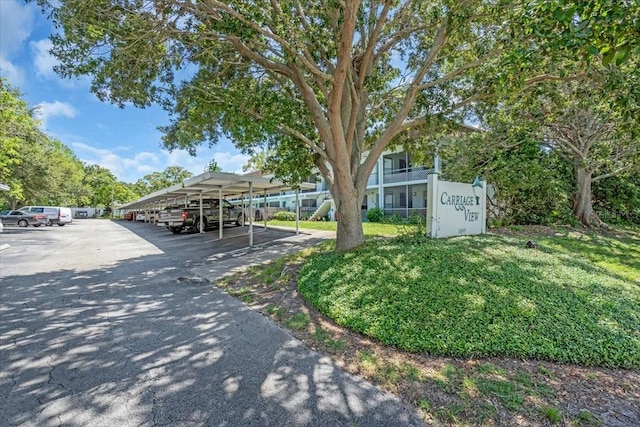 1485 Lakeview Rd Unit 2, Clearwater, FL 33756 - view of community featuring covered and uncovered parking