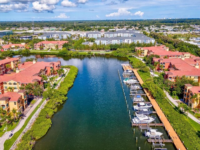 2733 Via Cipriani Unit 830B, Clearwater, FL 33764 - aerial view of a large body of water