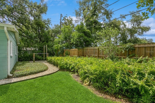 8014 27th Ave N, Saint Petersburg, FL 33710 - view of fenced yard