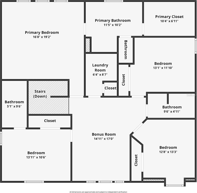1669 Feather Grass Loop, Lutz, FL 33558 - view of floor plan / room layout